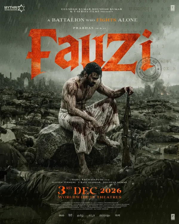 Prabhas starrer Fauzi release date set for December 3, 2026