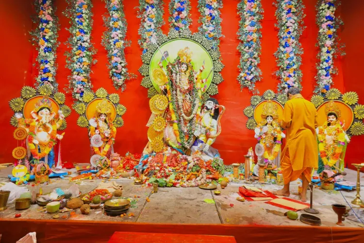 Pradhan Celebrates Sambalpur's Durga Puja Legacy