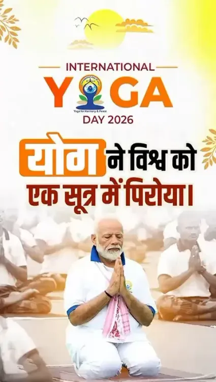 Pradhan Greets Nation on International Yoga Day 2026