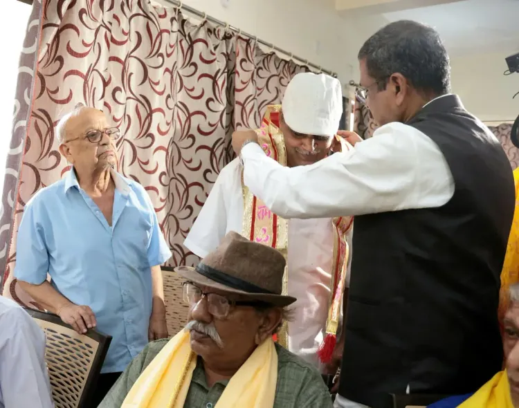 Pradhan Hails Anand Dham, Sewa Madhya's 12 Years of Elder Care