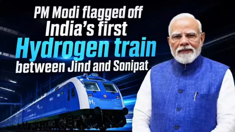 Pradhan hails India's first Hydrogen Train launch from Haryana