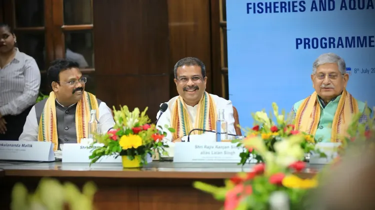 Pradhan joins fisheries review meet in Bhubaneswar