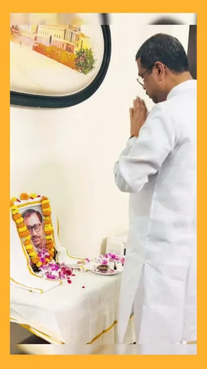 Pradhan pays tribute to Deendayal Upadhyay on birth anniversary