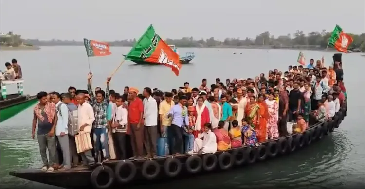 कोलकाता में प्रधानमंत्री मोदी की रैली को लेकर भाजपा कार्यकर्ताओं में जबर्दस्त उत्साह