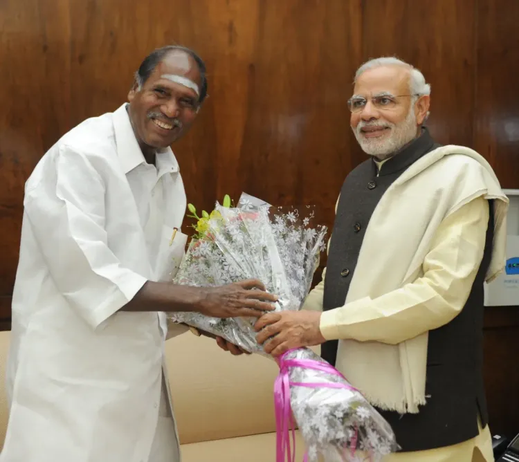 पुडुचेरी CM एन. रंगासामी के 75वें जन्मदिन पर PM मोदी, राजनाथ सिंह समेत कई नेताओं ने दी शुभकामनाएं