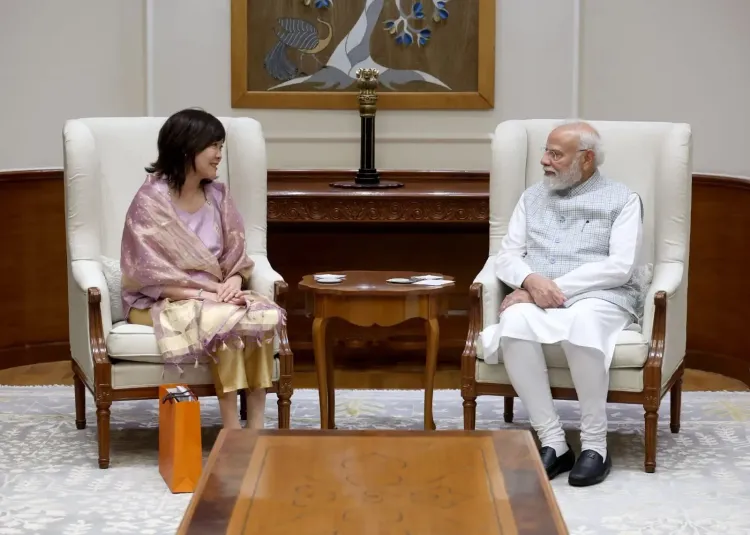 PM मोदी से मिलीं अकी आबे, बोलीं — 'आँसू रोक नहीं पाई'; वाराणसी में बना आबे मेमोरियल कॉरिडोर