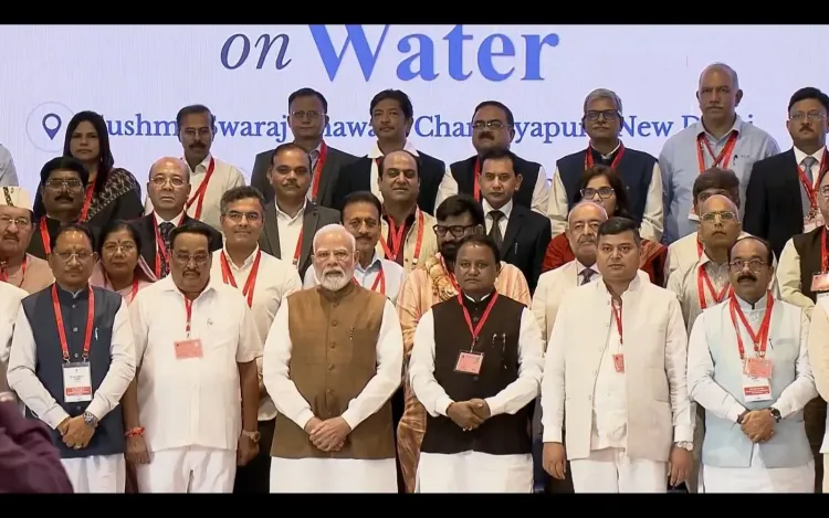 PM मोदी ने जल शक्ति शिखर सम्मेलन की अध्यक्षता की, 'जल उत्सव' और AI डेटा गवर्नेंस का सुझाव