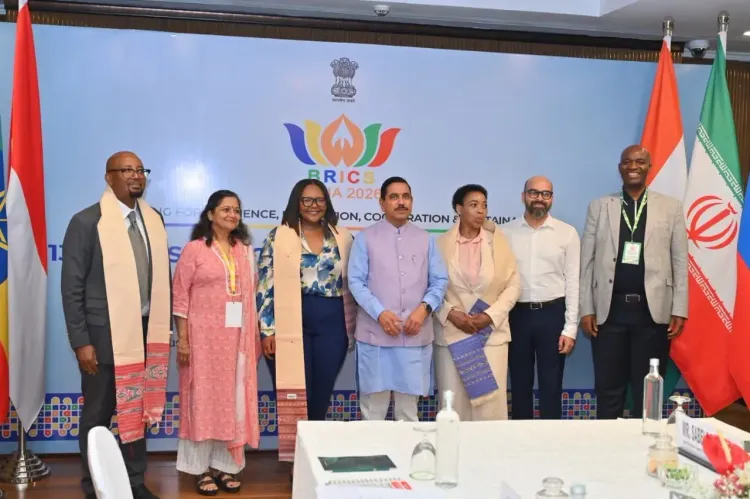 प्रह्लाद जोशी ने ब्रिक्स बैठक में दक्षिण अफ्रीका, इंडोनेशिया और ईरान से की शिक्षा साझेदारी पर चर्चा