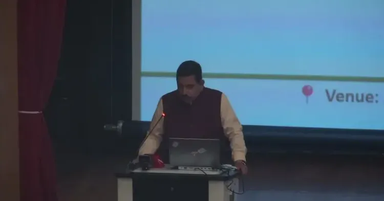 Pralhad Joshi Addresses Workshop on Green Hydrogen Mission