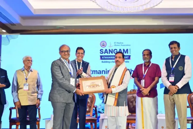 Pralhad Joshi at IIT Madras SANGAM 2026: Alumni Must Lead India's Deep-Tech Push