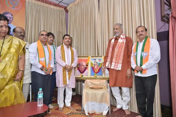 Pralhad Joshi Campaigns for BJP's S.V. Sankanur in Karnataka MLC Poll