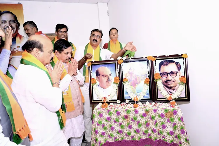 Pralhad Joshi Chairs BJP Executive Meet in Gadag