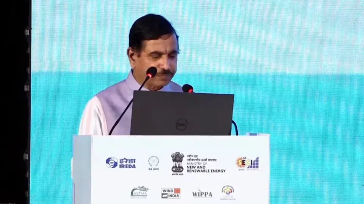 Pralhad Joshi Flags India's Wind Energy Manufacturing Rise