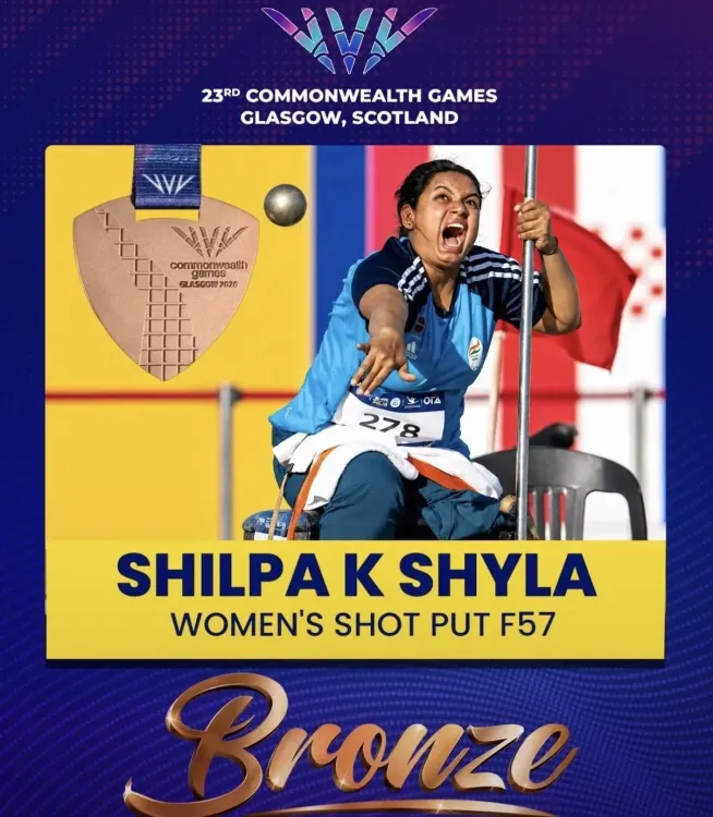 Pralhad Joshi hails Karnataka's Shilpa K Shyla on CWG2026 bronze