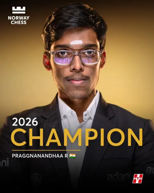 Pralhad Joshi Hails Praggnanandhaa's Norway Chess Win