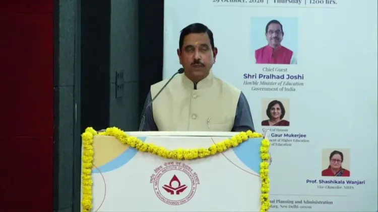 Pralhad Joshi Pushes NEP 2020 Into Execution Phase