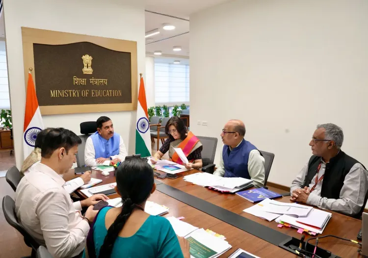 Pralhad Joshi Reviews Education Ministry's Implementation Roadmap
