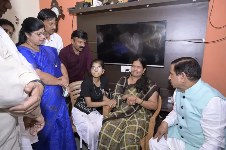 Pralhad Joshi Visits Bereaved Families in Kalghatgi, Pledges Education Aid