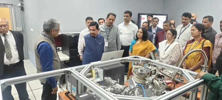 Pralhad Joshi Visits ISRO HQ, Meets Scientists in Bengaluru