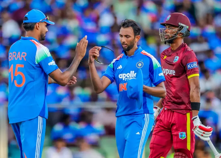 Prasidh Krishna ruled out of 3rd ODI vs West Indies, Kamboj likely replacement
