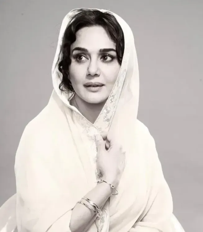 Preity Zinta shares look test photo as Hamida ahead of Batwara 1947 release