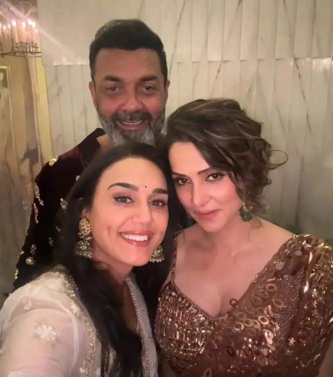 Preity Zinta thanks Bobby Deol for a memorable first outdoor shoot during 'Soldier'