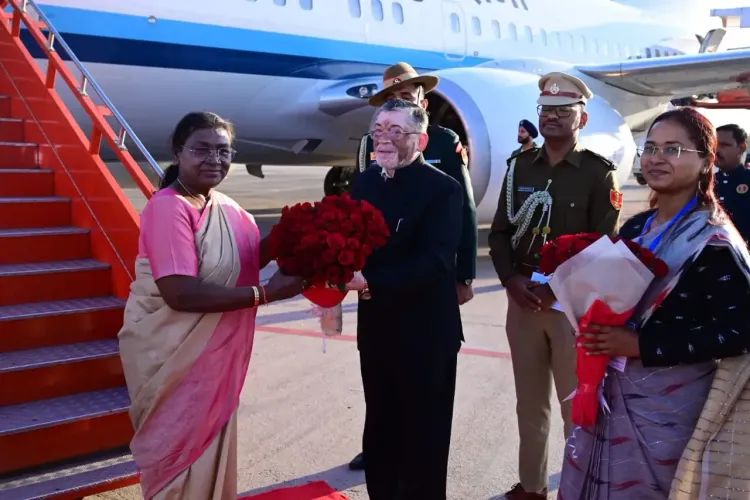 President Murmu Visits Ranchi for BIT-Mesra's 75th Anniversary