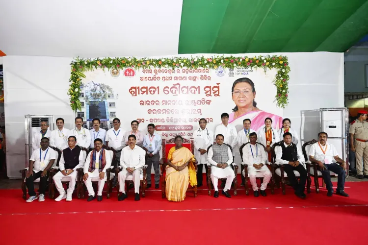 President Murmu arrives in Rairangpur; PM Modi to join for ₹47,000 crore Odisha event