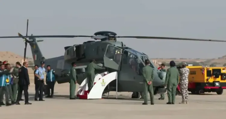 Historic Flight: President Murmu Co-Pilots HAL Prachanda in Jaisalmer