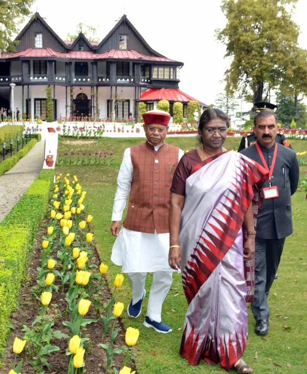 President Murmu visits Army Training Command in Shimla, ends 5-day Mashobra stay