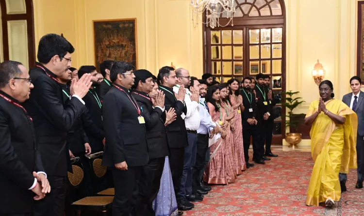 President Murmu Calls on CPES and IES Officers to Champion Inclusive Growth and Transform Lives