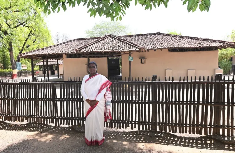 President Droupadi Murmu's Inspiring Visit to Sevagram Ashram