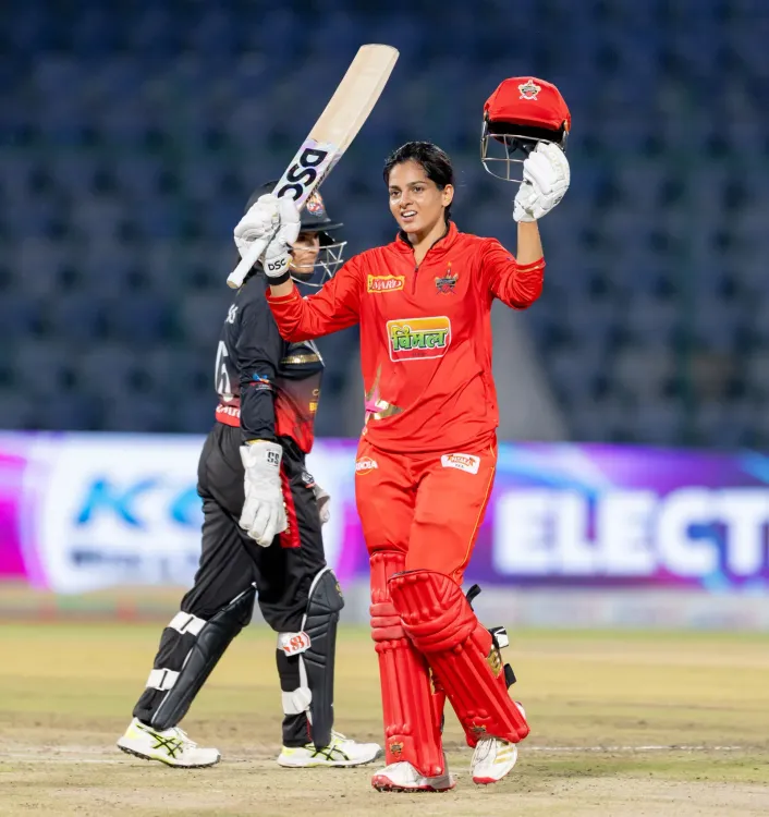 Priya Punia's 117 off 66 balls powers South Delhi Superstarz to 71-run win