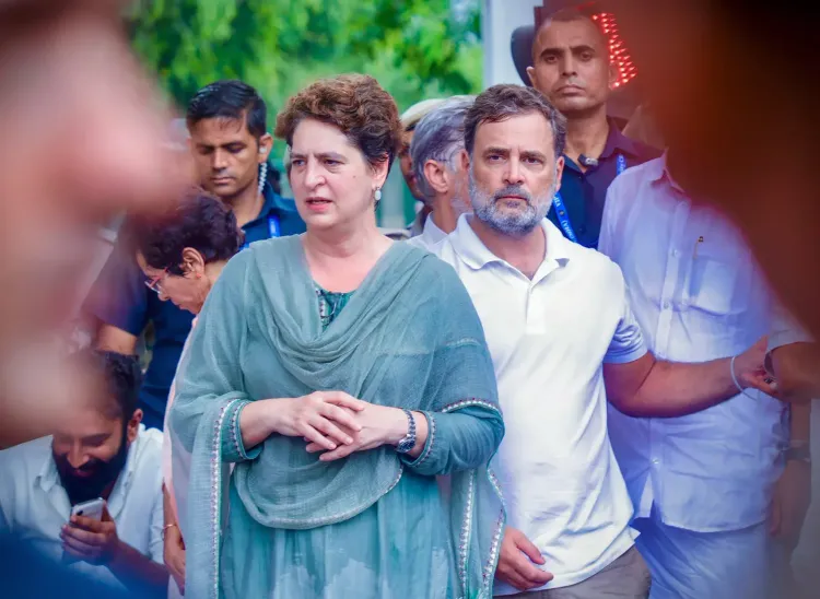 Priyanka Gandhi slams crackdown on exam-leak protesters, demands minister's exit