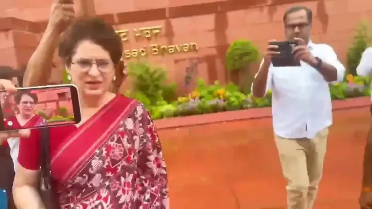 Priyanka Gandhi demands Parliament debate on NEET paper leaks