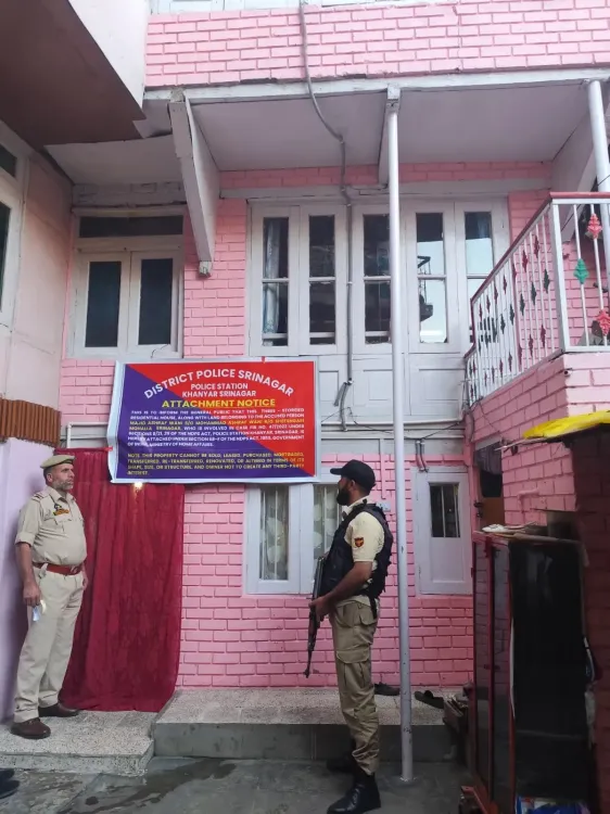 Srinagar anti-drug crackdown: ₹13.43 crore in properties attached under NDPS Act