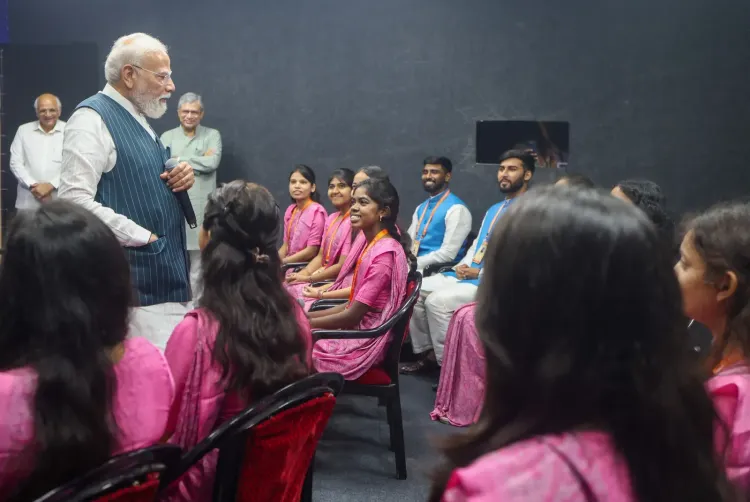 PM Modi lauds women workforce at Sanand chip plant, calls them India's semiconductor strength