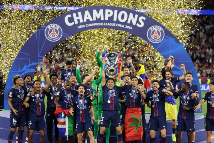 PSG retain UEFA Champions League title as Arsenal lose on penalties in Budapest