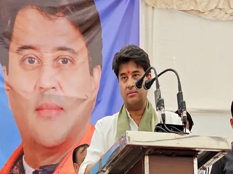 Jyotiraditya Scindia launches Ganga conservation drive in Guna, plants 700 saplings
