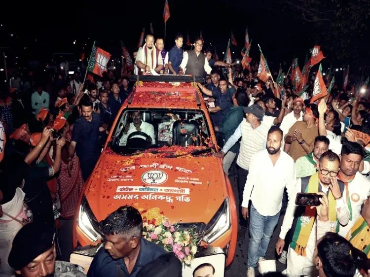 Assam CM Highlights Massive Support for BJP During Jana Ashirwad Yatra