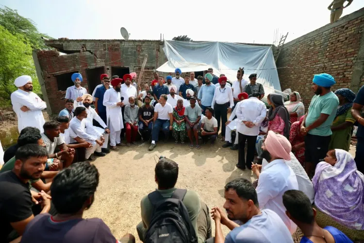 क्या राहुल गांधी ने पंजाब के बाढ़ प्रभावित इलाकों का दौरा किया?