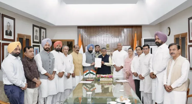 Punjab BJP submits memo to Governor over civic poll irregularities