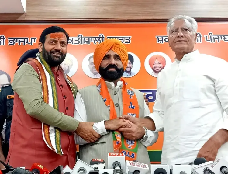 Bhagwant Mann's cousin Gyan Singh Mann joins BJP in Chandigarh