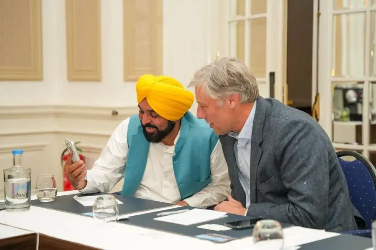 सीएम भगवंत मान ने नीदरलैंड में हॉकी के दिग्गज से मुलाकात कर पंजाब के विकास के लिए साझेदारी की संभावनाएं खोजीं
