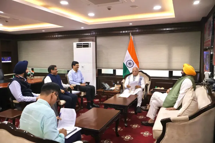 पंजाब में बिजली संकट नहीं आएगा: भगवंत मान की मनोहर लाल से मुलाकात, केंद्र ने कोयला-बिजली आपूर्ति का दिया भरोसा