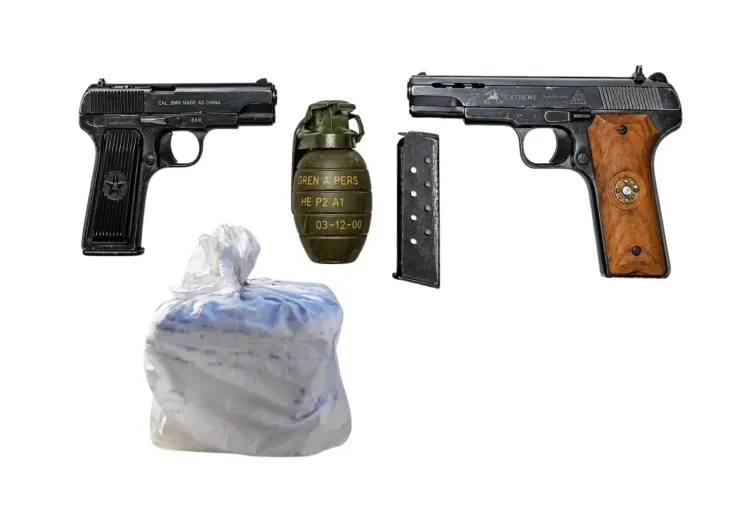 अमृतसर में पंजाब पुलिस की बड़ी कार्रवाई: 7 तस्कर गिरफ्तार, हैंड ग्रेनेड, पिस्तौल और 3.491 किलो हेरोइन बरामद