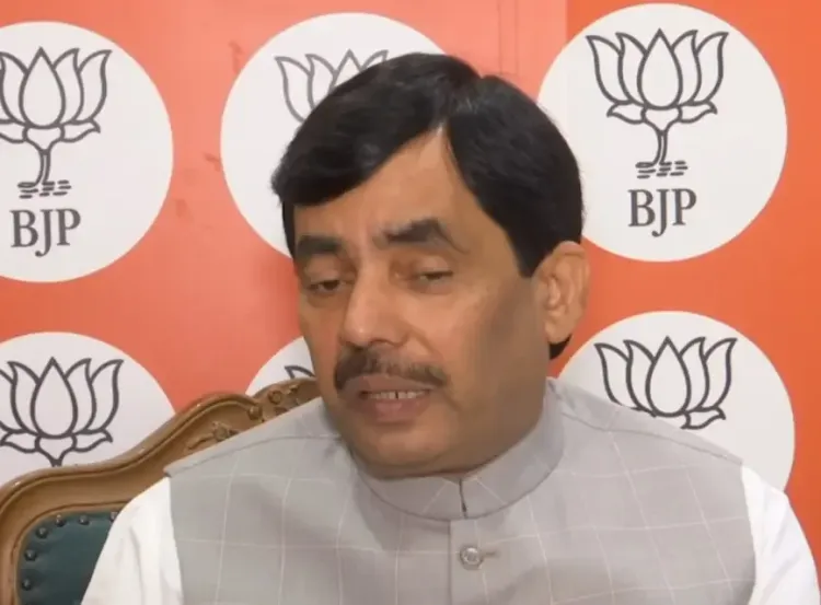 शाहनवाज हुसैन का बड़ा हमला: AAP नेताओं को चाहिए खुद की सुरक्षा, जनता उनसे नाराज