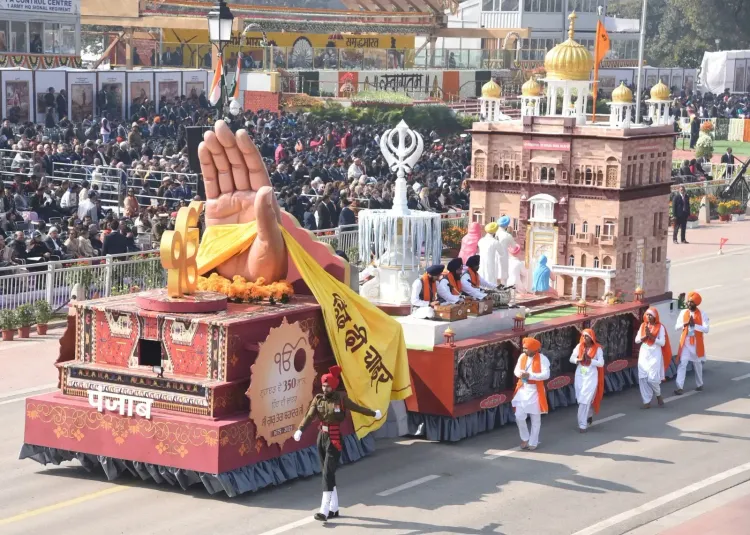How Did Punjab’s Tableau Pay Tribute to Guru Tegh Bahadur?