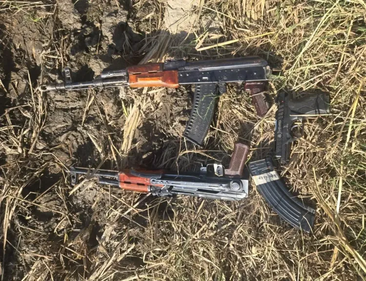 What Weapons Were Recovered Near the Pakistan Border in Punjab?