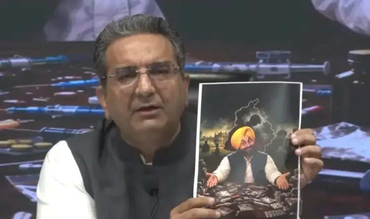 BJP नेता गौरव भाटिया की मांग: नशे पर इंसाफ नहीं दे सकते तो CM भगवंत मान दें इस्तीफा